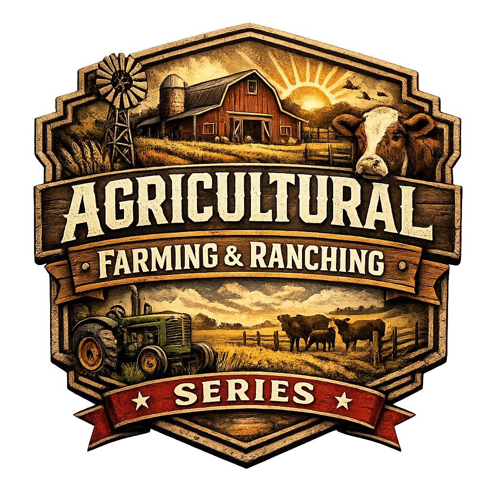 Agricultural Farming & Ranching Series™ badge — Texas Made Shade & Covers