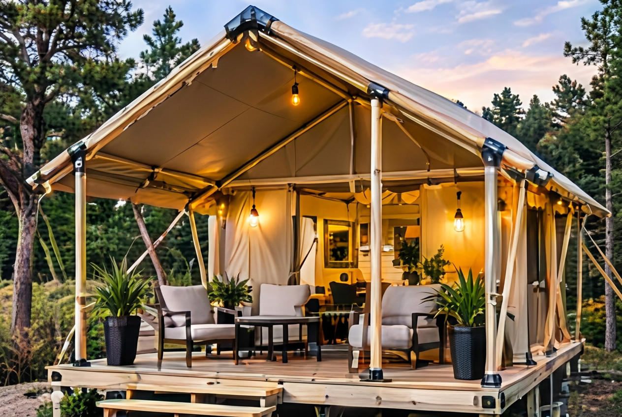 Glamping & Safari Tents in Texas — Sold, Custom Built & Repaired