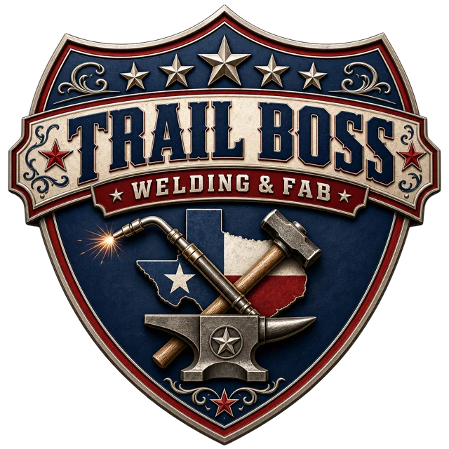 Trail Boss™ badge — Welding & Custom Fabrication