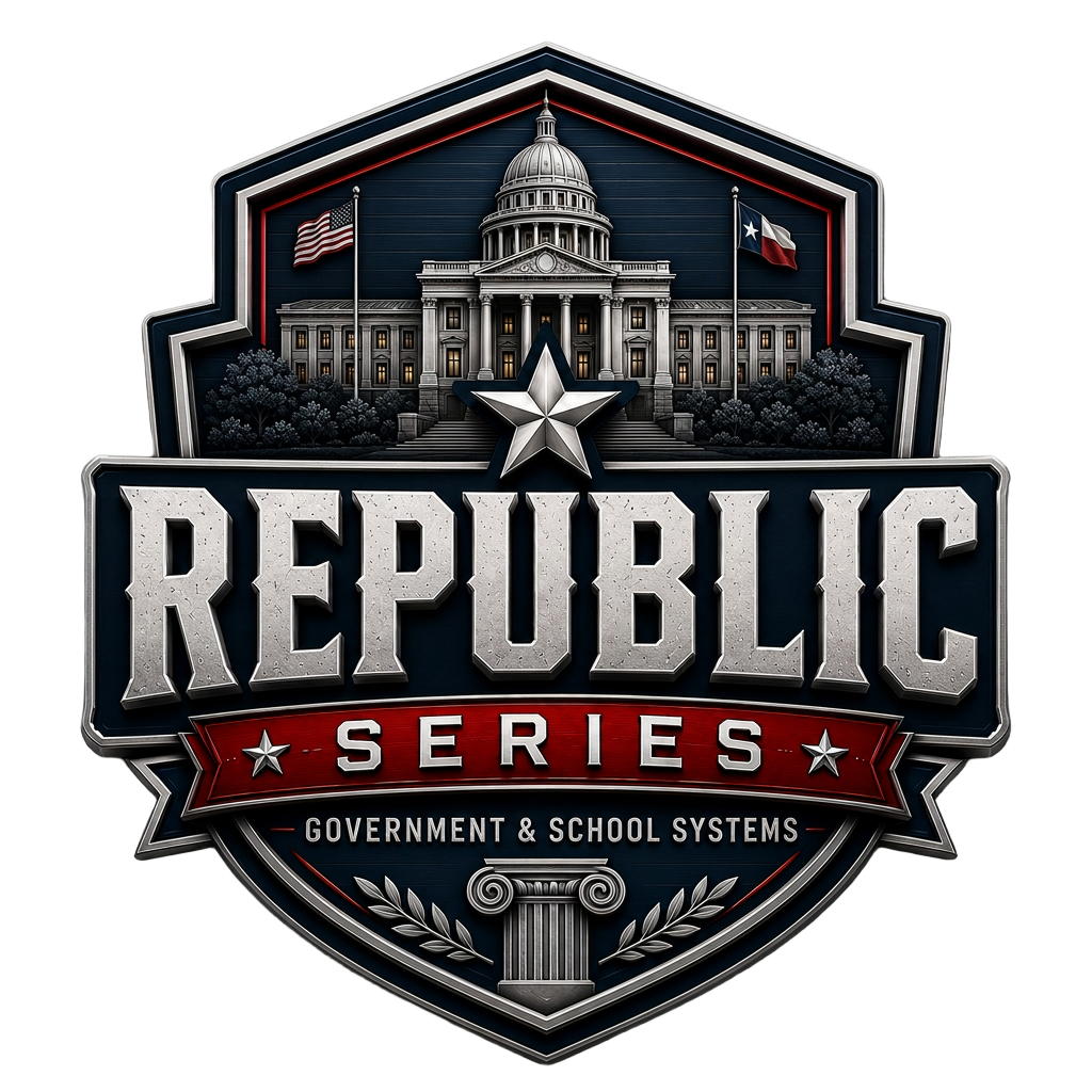 Republic Series™ badge — Government & School Systems