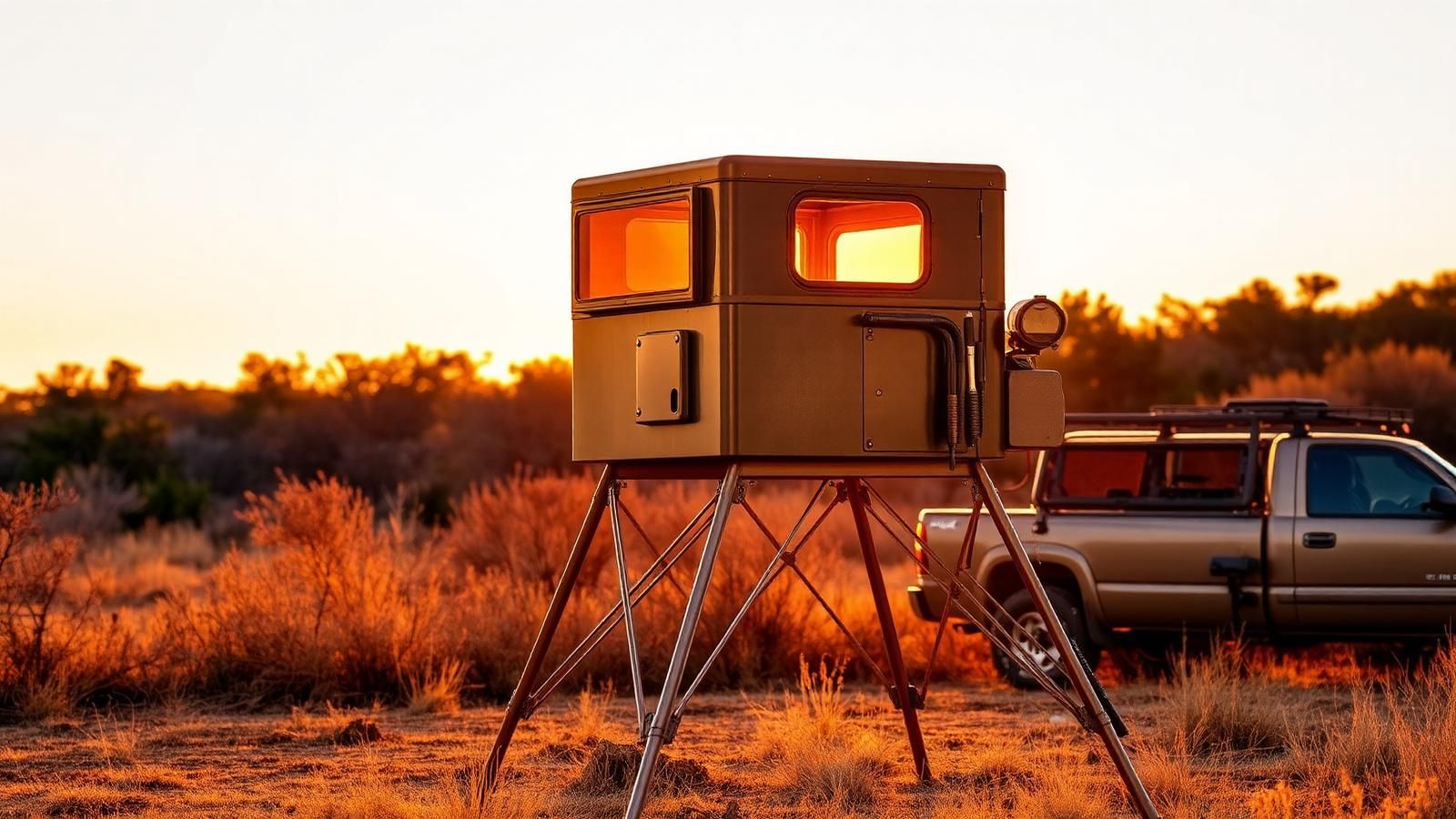 Custom Deer Blinds, Tower Stands, Box Blinds & Hunting Rigs