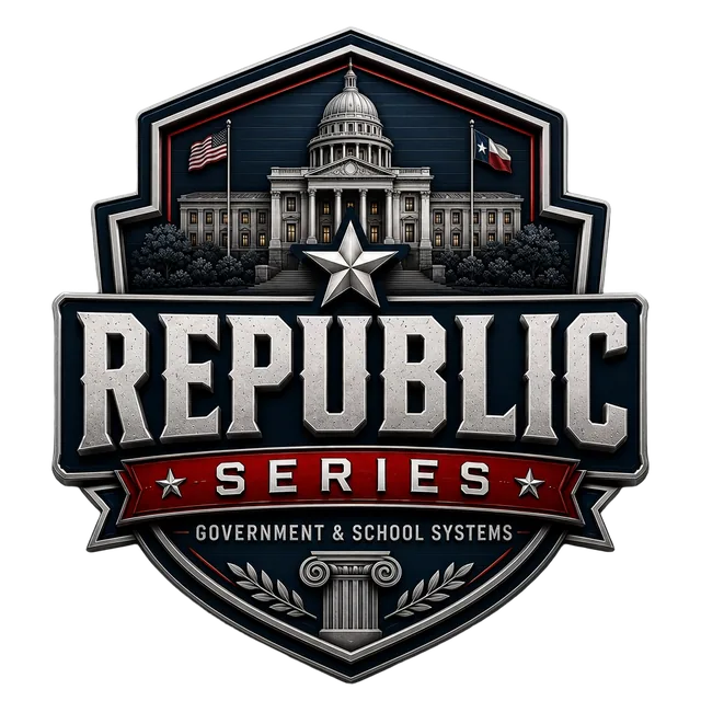 Republic Series™ badge — Government & School Systems