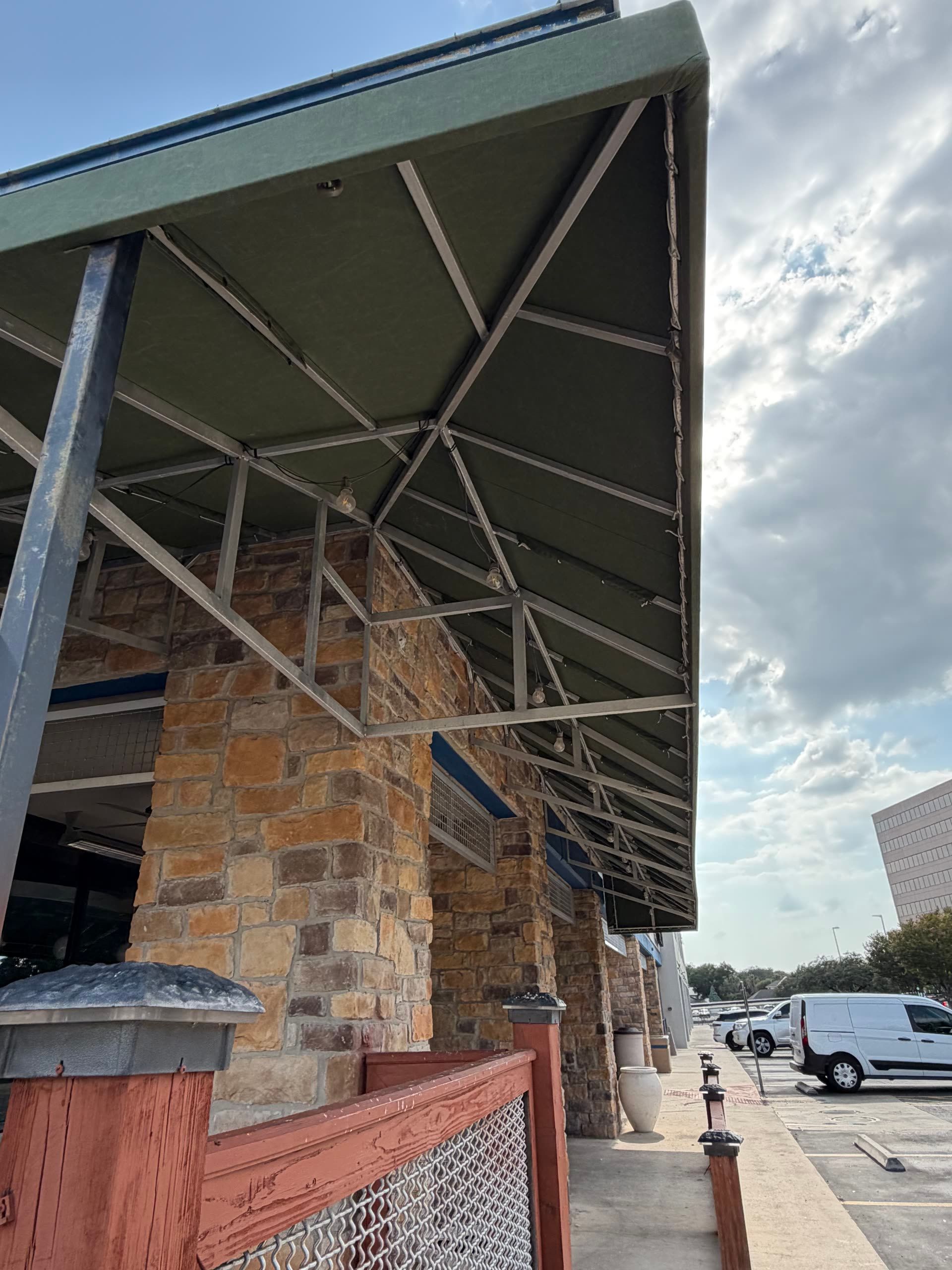 Restaurant Awnings — Fabric & Metal Patio Canopies in Texas