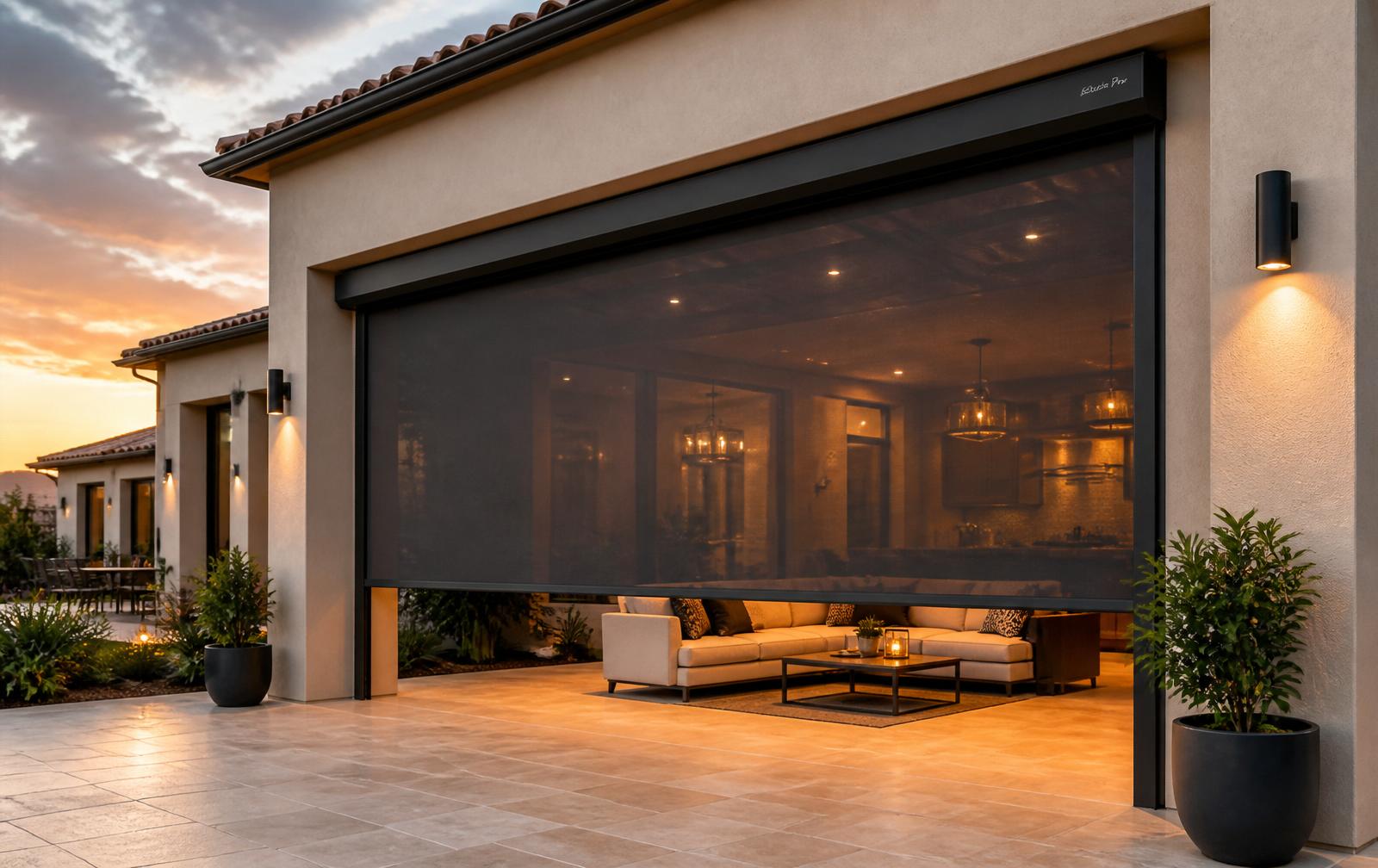 Motorized Drop Screens in Cibolo, TX